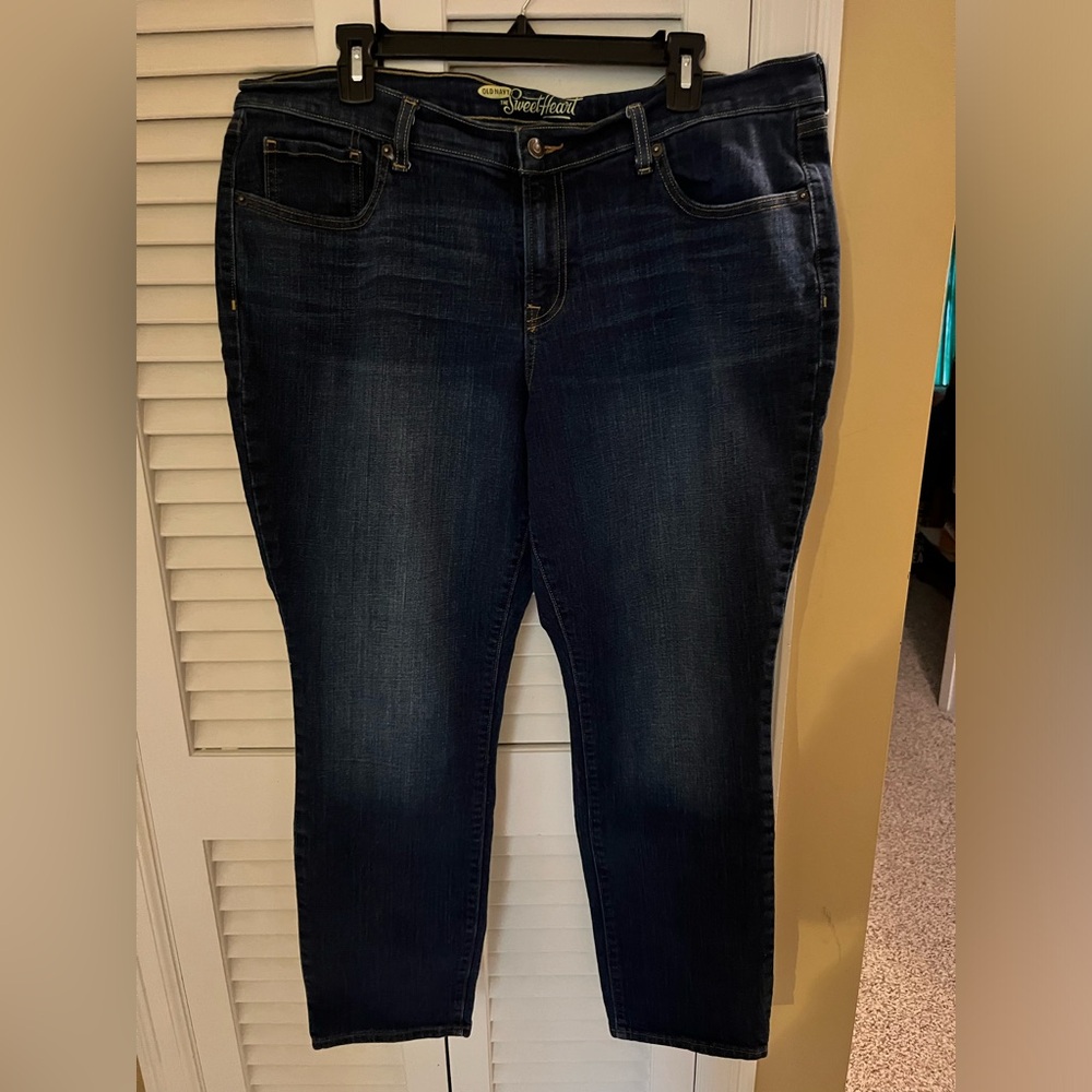 Old Navy, Sweatheart cut jeans , size 16S
